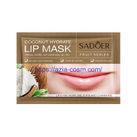 Коллагеновая маска для губ Sadoer с экстрактом кокоса(93499)