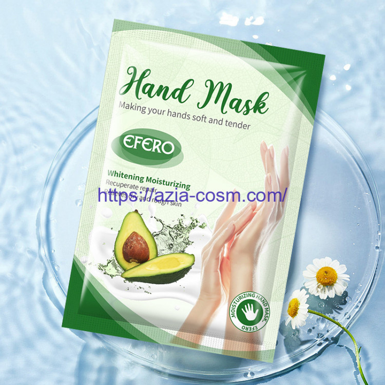 Маска пилинг для рук Efero с экстрактом авокадо.