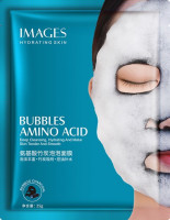 Тканевая пузырьковая маска Images с аминокислотами и бамбуковым углем(29695) 
