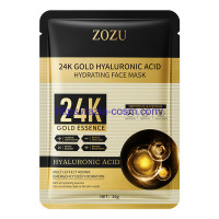 Лифтинг-маска Zozu с гиалуроновой кислотой и 24К золотом (51353)