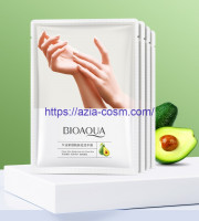 Смягчающая маска-перчатки Биоаква с экстрактами авокадо и ниацинамидом (65938)
