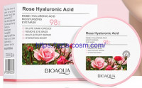 Экстра-увлажняющие патчи Биоаква с гиалуроновой кислотой и экстрактом розы(93356)