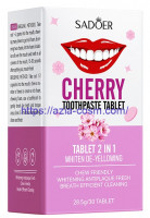 Зубная паста Sadoer в жевательных таблетках – со вкусом вишни(11436)