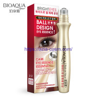Питательный, увлажняющий роликовый крем для глаз «Биоаква»(7601)