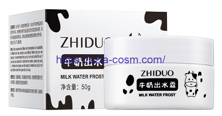 Увлажняющий, омолаживающий крем Zhiduo с протеинами молока(91142)