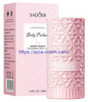 Парфюмированный шариковый дезодорант-антиперспирант Sadoer персик (02341)