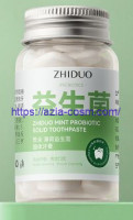 Зубная паста Zhiduo в жевательных таблетках с пробиотиком-мята(16059)